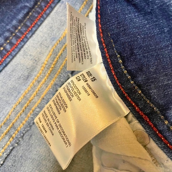 Wallflower Size 15 Juniors The Luscious Curvy Fit 35” waist PRELOVED - Picture 4 of 10